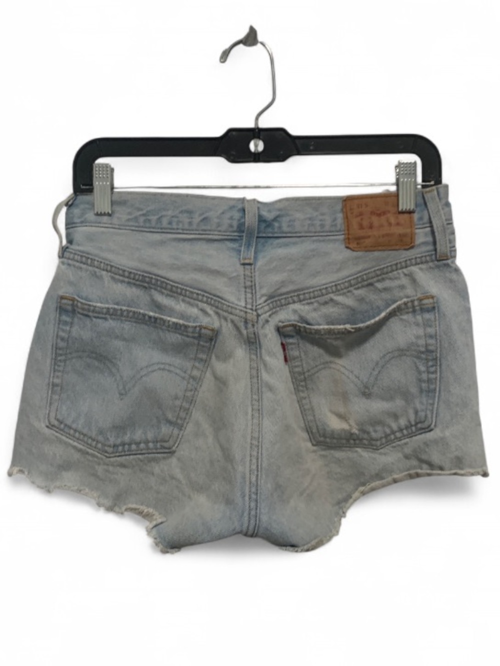 Levi's 502 Light Wash Denim Button Fly Shorts